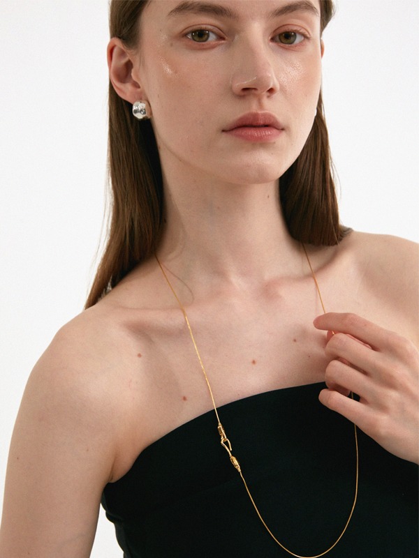 [sale] Lug long necklace
