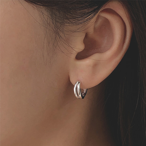 silver925 sun earring