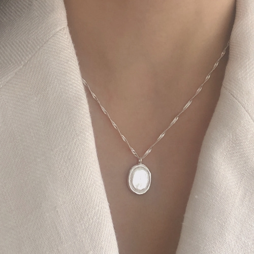 [sale] Silver925 greece circle necklace