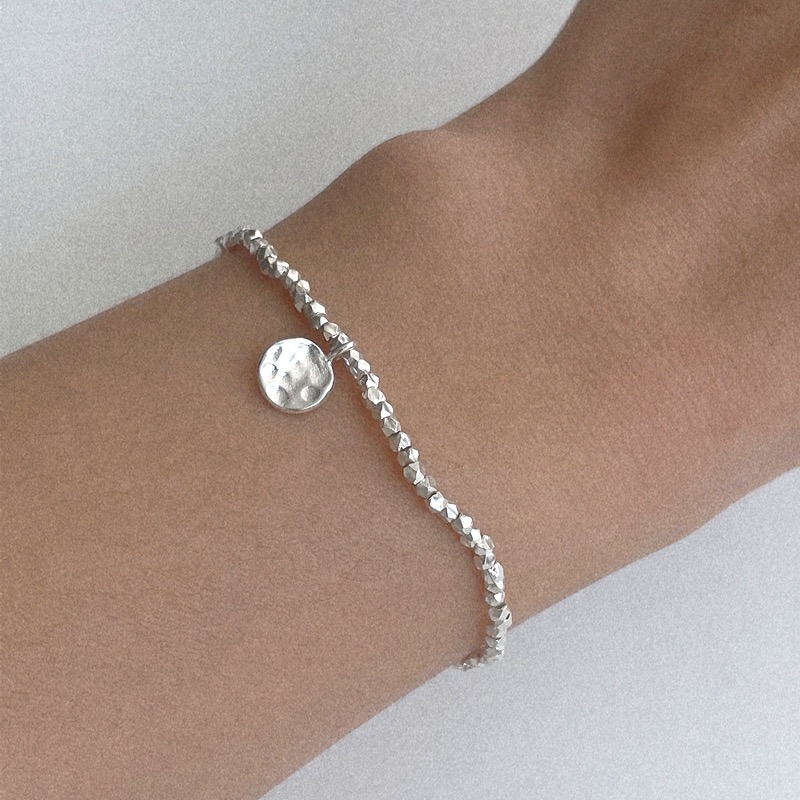 silver925 pebble bracelet