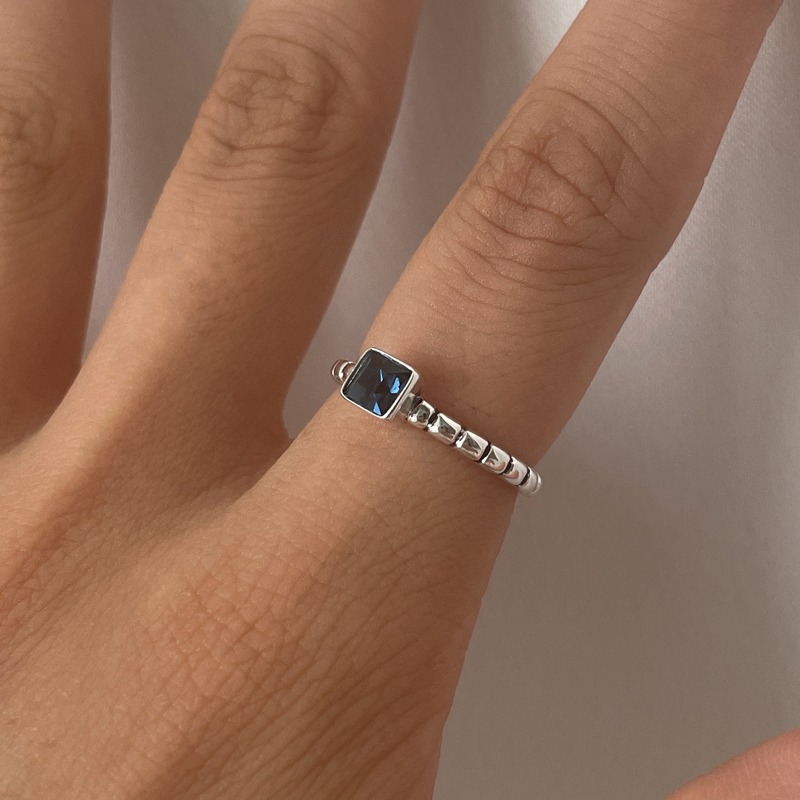 [자사몰 전용] silver925 london blue ring