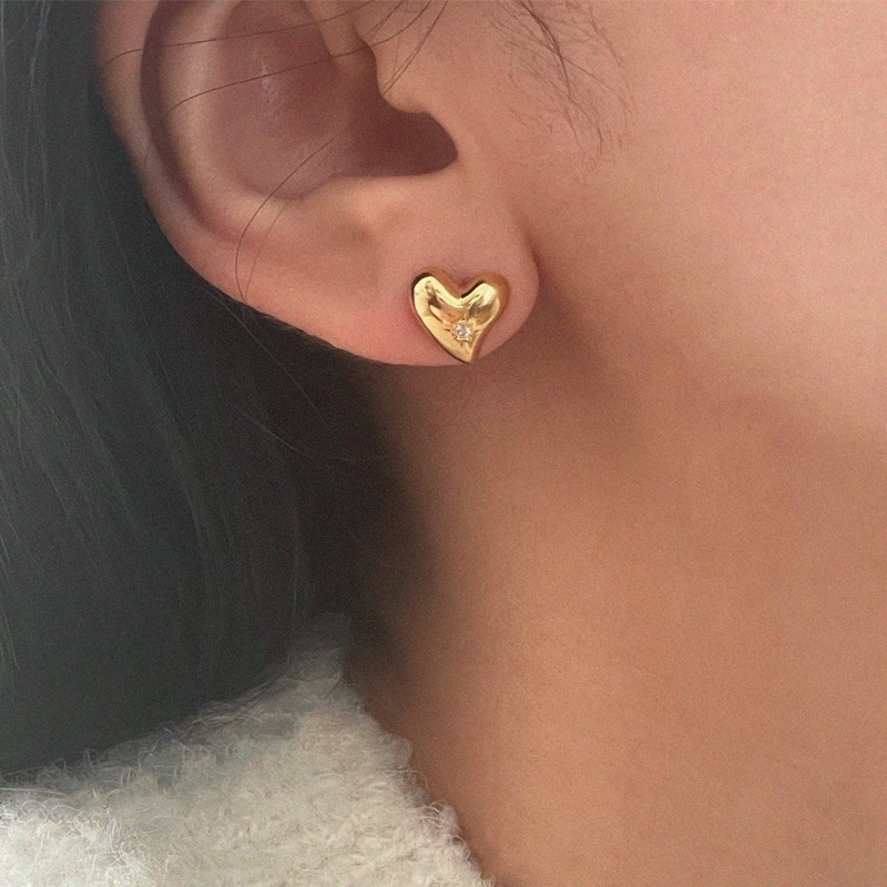 silver925 mid earring