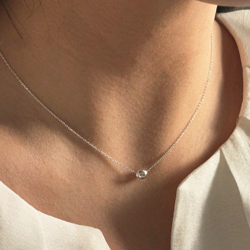 [sale] silver925 5mm ball necklace