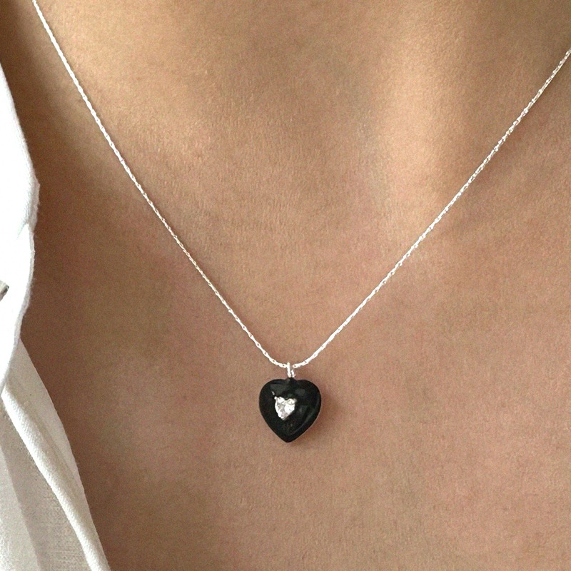 [sale] silver925 month necklace(2color)