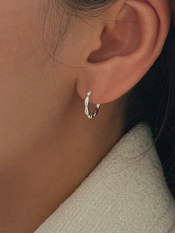 silver925 frank earring