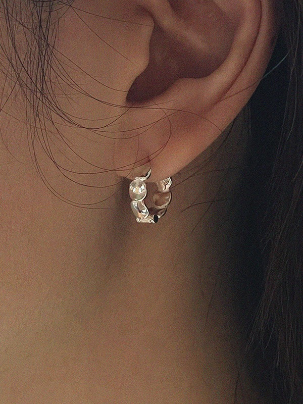 silver925 cloud earring