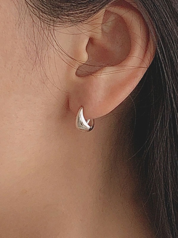 [5/13 순차배송] silver925 plat volume earring