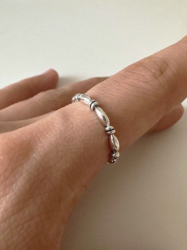 silver925 nut ring