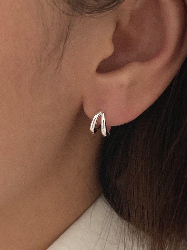 silver925 name earring
