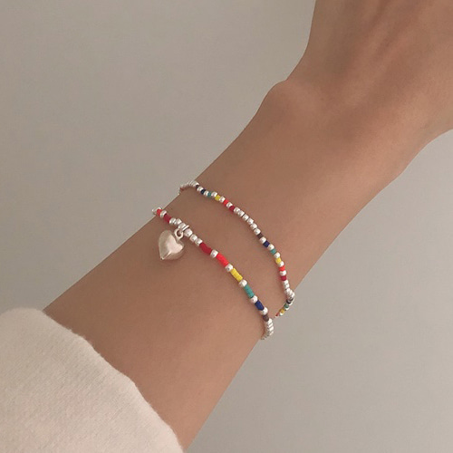 Silver925 rainbow bracelet