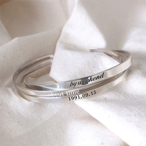 Silver925 imprint bracelet