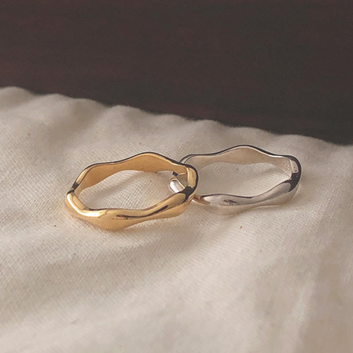 Silver925 flow ring