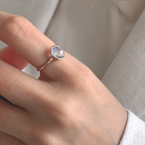 Silver925 gemstone ring(샘플세일)