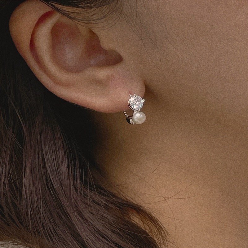 silver925 joy earring
