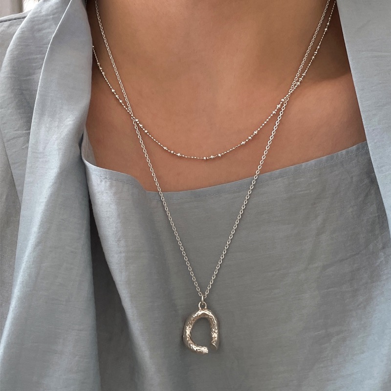 [샘플 세일] silver925 stage necklace