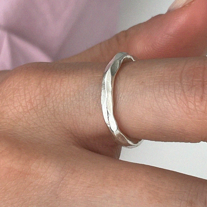 silver925 shine ring
