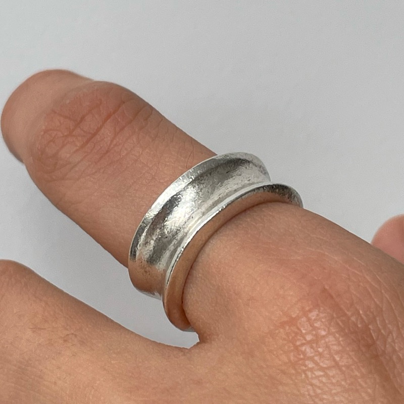 silver925 bold rush ring