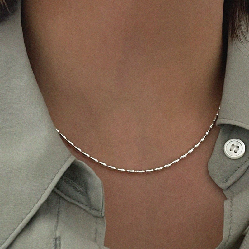 silver925 frank necklace