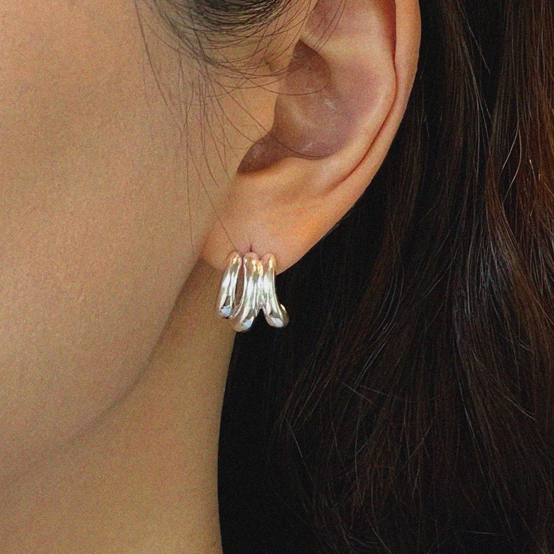 [샘플 세일] silver925 muto earring