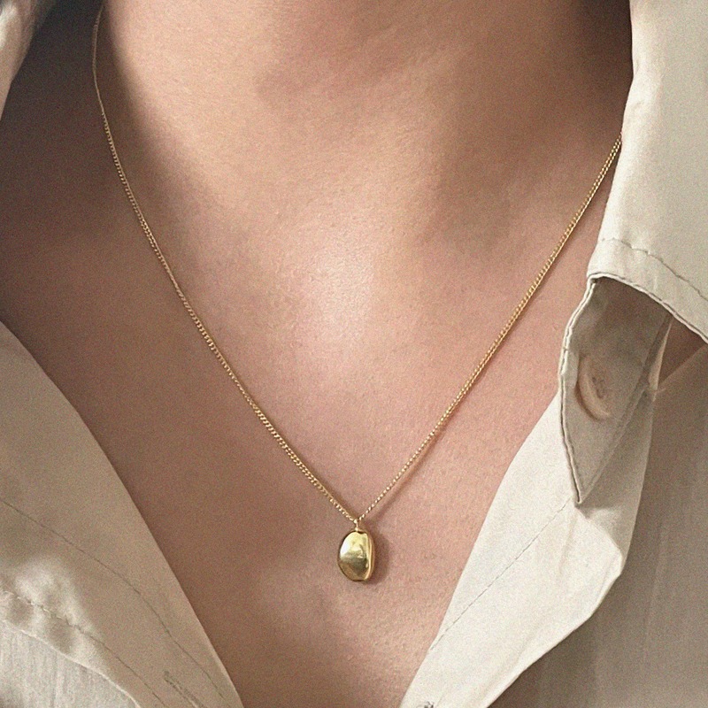 [샘플 세일] silver925 mini mone necklace