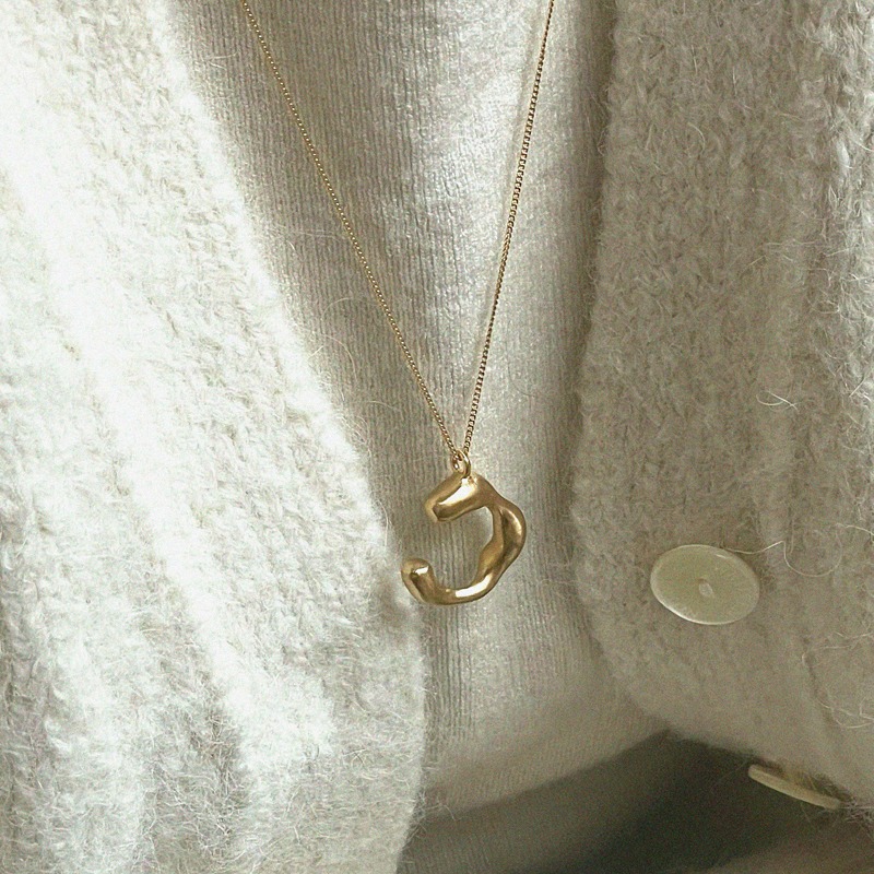 [자사몰 전용] silver925 hoof necklace